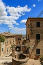 Picturesque streets of Corinaldo town in the Marche region, Italy Royalty Free Stock Photo