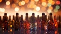 Wine Delights: A Mesmerizing Bokeh of Bottles