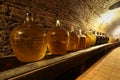 Wine demijohns Royalty Free Stock Photo