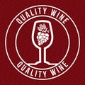 Wine design Royalty Free Stock Photo