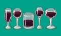 wine drinks cups