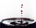 Wine drops Royalty Free Stock Photo