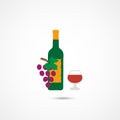 Wine Flat Icon