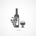 Wine Flat Icon