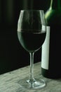 Wine in glass