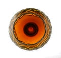 Wine glass - fire ball Royalty Free Stock Photo