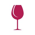 wine glass juice logo