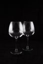Wine Glass Pair Royalty Free Stock Photo