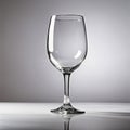 a wine glass is shown on a table