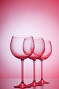 Wine glasses Royalty Free Stock Photo