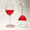 Wine glasses Royalty Free Stock Photo