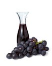 Wine grapes alcohol drink Royalty Free Stock Photo