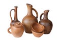 Wine jugs Royalty Free Stock Photo