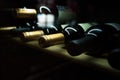 Wine keeping photo Royalty Free Stock Photo