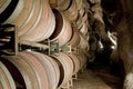 Wine Kegs Underground Royalty Free Stock Photo