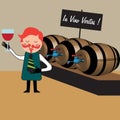 The wine maker