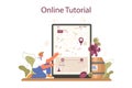Wine maker online service or platform. Reciepe development, Royalty Free Stock Photo