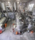 Wine Making Room at a Small Winery