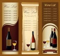 Wine menu