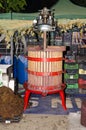 Wine press