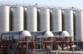 Wine-producing factory in Zapponeta, Italy