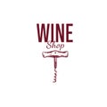 Wine shop label, cover