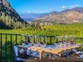 Wine tasting in the Okanagan Valley, BC Royalty Free Stock Photo