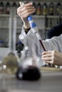 Wine testing lab Royalty Free Stock Photo