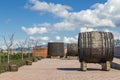 Wine vats in La Rioja, Spain Royalty Free Stock Photo