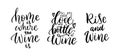 Wine vector quote set. Positive funny sayings for poster in cafe and bar, t shirt design. Kitchen funny typography Royalty Free Stock Photo