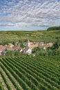 Wine Village of Achkarren,Kaiserstuhl wine region,Black Forest,Germany Royalty Free Stock Photo