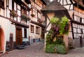 Wine village of Eguisheim Royalty Free Stock Photo