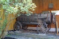 Wine wagon Royalty Free Stock Photo