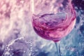 Wine Whirls of Creativity Royalty Free Stock Photo