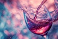 Wine Whirls of Creativity Royalty Free Stock Photo