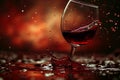 Wine Whirls of Creativity Royalty Free Stock Photo
