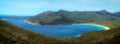 Wineglass bay in Freycinet national Park in Tasmania Royalty Free Stock Photo