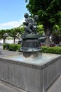 Winemakers fountain in the city of Cochem