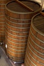 Winery Aging Vats Royalty Free Stock Photo