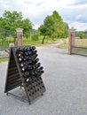 Winery entrance Royalty Free Stock Photo