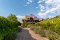 Winery of Marques de Riscal in Alava Royalty Free Stock Photo