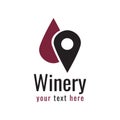 Winery vector illustration icon symbol