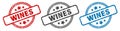 wines stamp. wines round isolated sign.