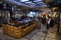 Wines stand in famous Sarona food market