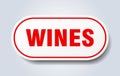 wines sticker.