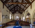 St Christopher`s Church - Nave view from Altar