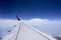 Wing of Aeroplane Royalty Free Stock Photo