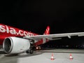 Wing of AirAsia plane