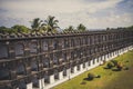 A wing of Cellular jail at Port Blair Royalty Free Stock Photo