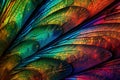 Wing colorful psychedelic dragonfly. Generate ai Royalty Free Stock Photo